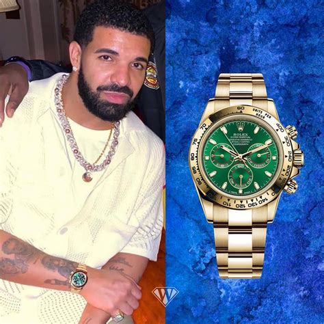 green rolex drake|drake watches 2022.